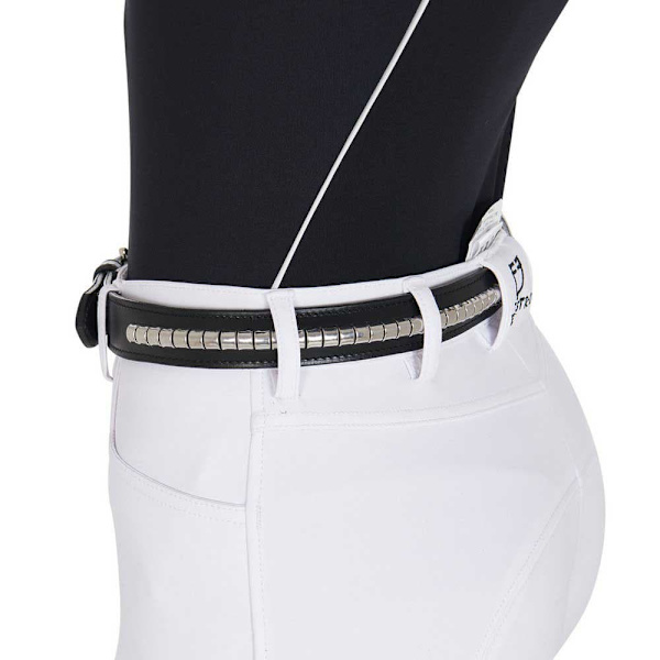 Equestro Clincher Silver Bälte  95 cm