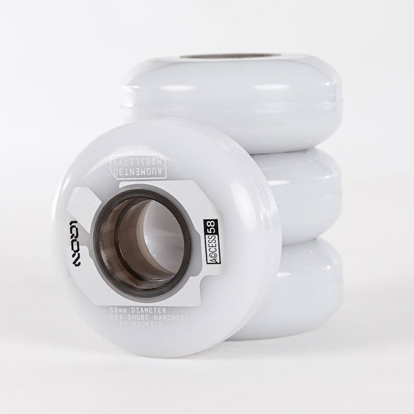 Iqon Skridskor Hjul Access 58 85a 4 Enheter Durchsichtig 58 mm