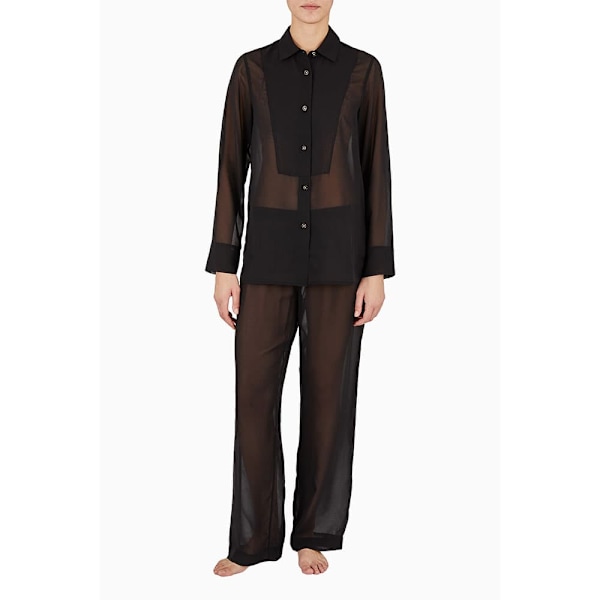 Emporio Armani 164876_4f241 Pyjamas Med Lange ærmer Brun S Kvinde