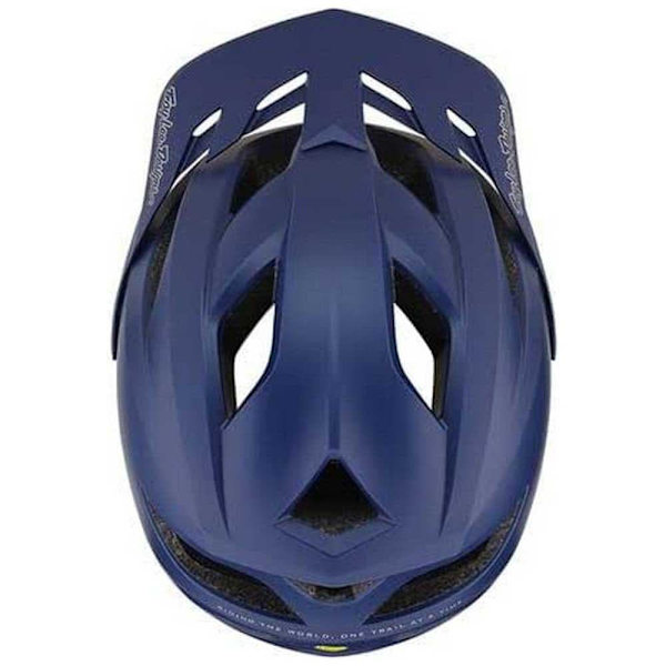 Troy Lee Designs Styrthjelm Ned Ad Bakke Flowline Mips Blå XL-2XL