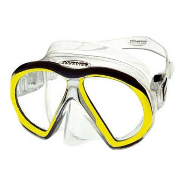 Atomic Aquatics Sukellus Maski Subframe Kirkas,Keltainen