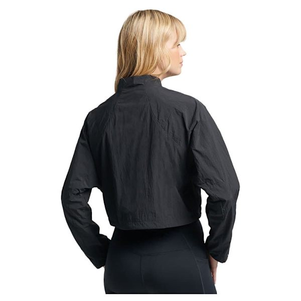 Superdry Jakke Run Cropped Weatherproof Sort M Kvinde
