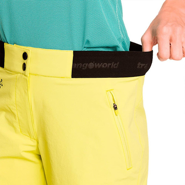 Trangoworld Stora Shorts Gul S Kvinde