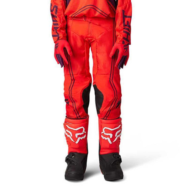 Fox Racing Mx Housut Black Label Qwik Punainen 6-7 Years Poika
