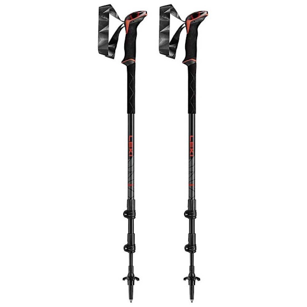 Leki Polacker Makalu Svart 110-145 cm