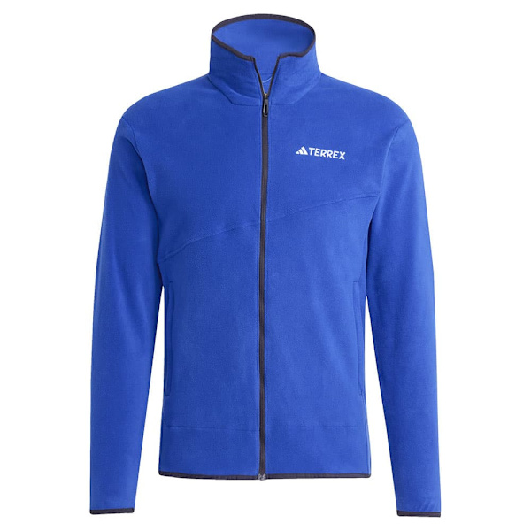 Adidas Terrex Multi Fleecejacka Med Dragkedja Blå M Man