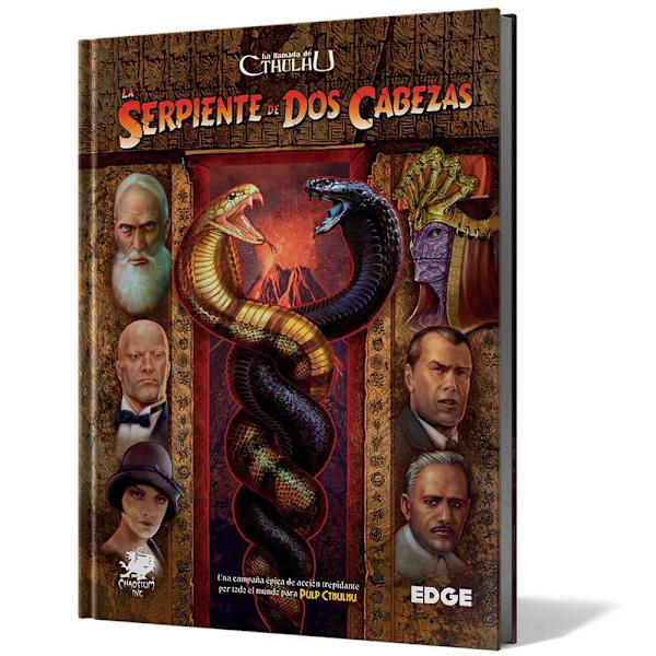 Edge Studio Huvuden La Serpiente De Dos Flerfärgad