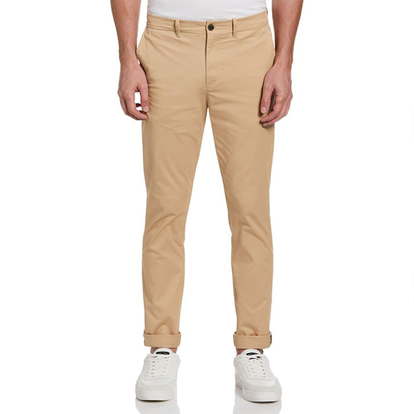 Original Penguin Basic Recycled Cotton Chinobyxor Beige 33 / 32 Man