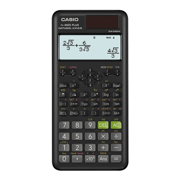 Casio Fx-85esplus-2 Lommeregner Sort