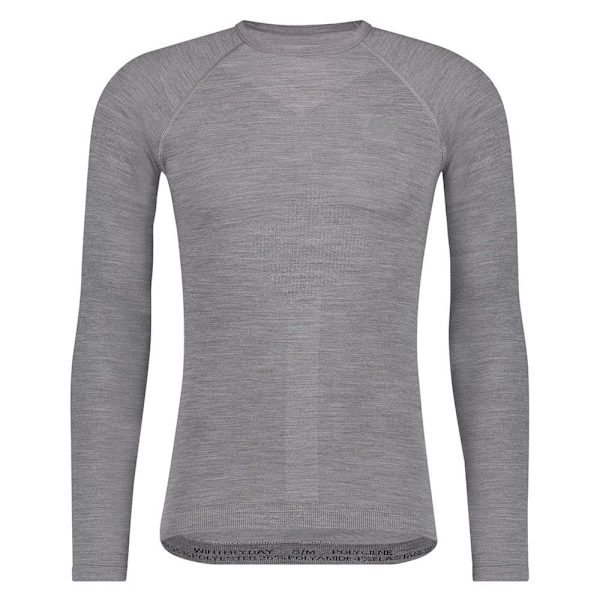 Agu Winterday Merino Langærmet Baselayer Grå L-XL Mand