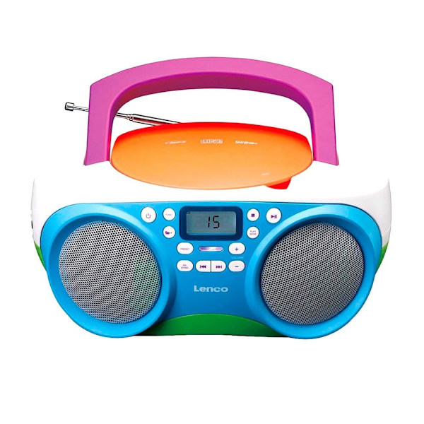 Lenco Radio Scd-41 Flerfärgad