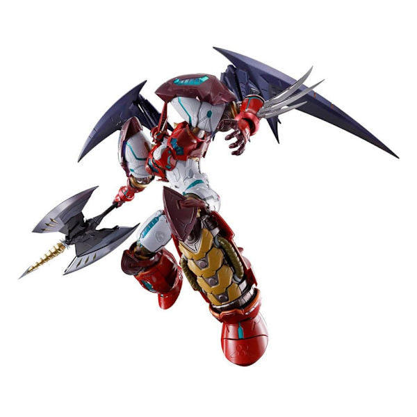 Bandai Tamashii Nations Metal Build Dragon Scale Shin Getter 1 22 Cm Getter Robo Figure Kultainen