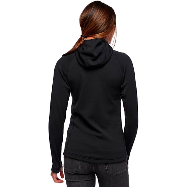 Black Diamond Coefficient Fleecejakke Med Hætte Sort XS Kvinde