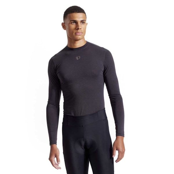 Pearl Izumi Transfer Wool Base Långärmad Baslager Grå XL Man