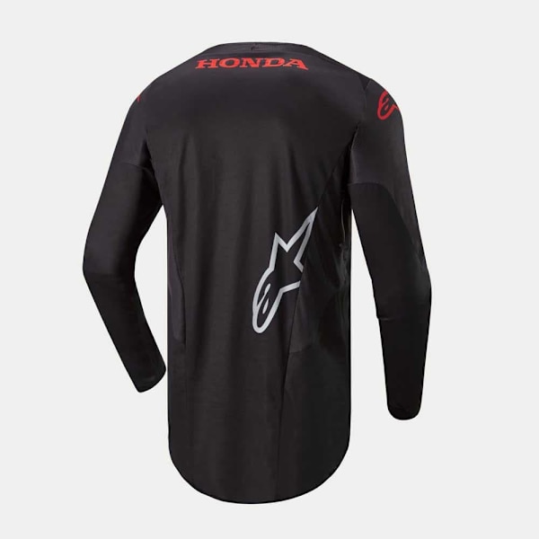 Alpinestars Langærmet T-shirt Honda Racer Iconic Sort M Mand