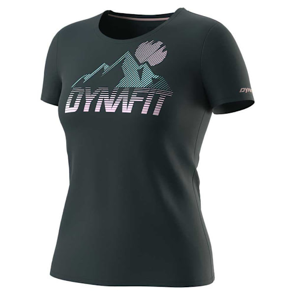 Dynafit Transalper Graphic T-shirt Med Korta ärmar Svart L Kvinna