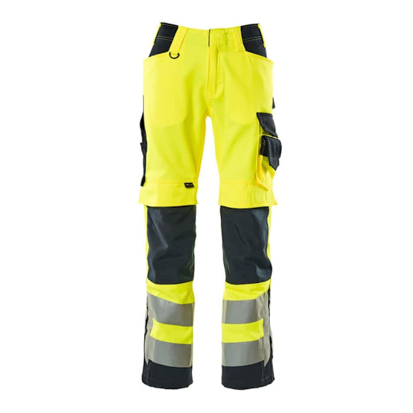 Mascot Store Bukser Med Knæpudelommer Safe Supreme 15579 Gul 48 / 30