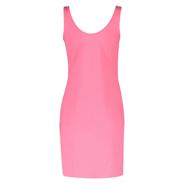 Superdry Kort Kjole Mini Graphic Bodycon Rosa XS Kvinde