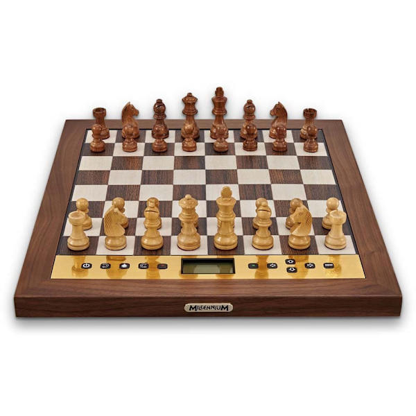 Millennium 2000 Schack Brädspel The King Performance Guld
