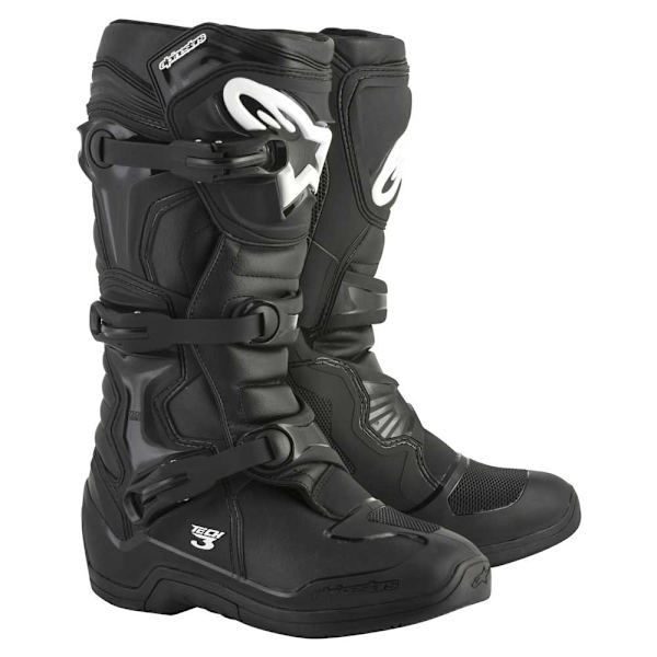 Alpinestars Motorcykel Støvler Tech 3 Sort EU 39 Mand