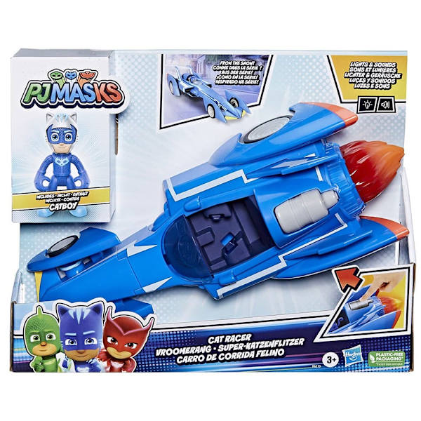 Pj Masks Super Mobile Cat Power Heroes Sininen