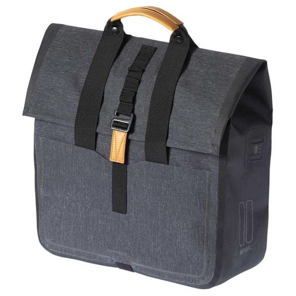 Basil Urban Dry Shopper Plastikpose 25l Grå