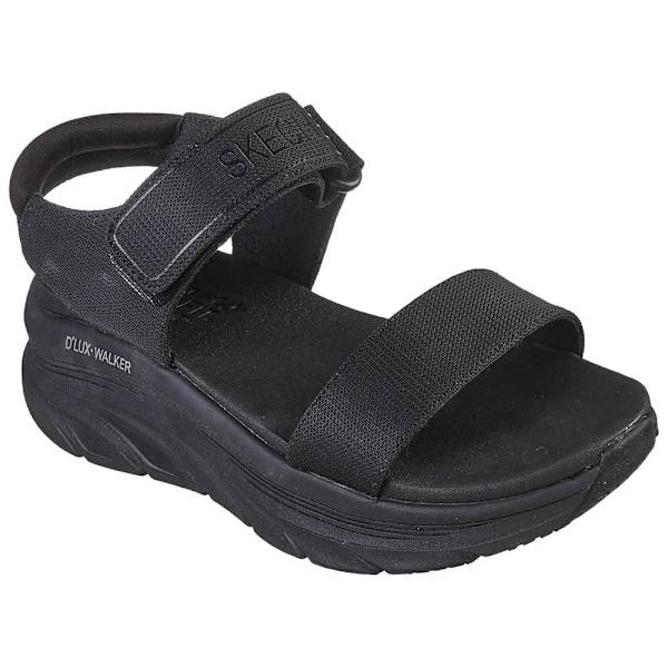Skechers Sandaler D´lux Walker-ny Blok Sort EU 40 Kvinde