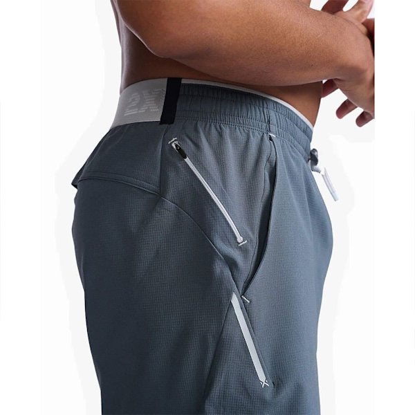 2xu Shorts Motion 6 Inch Blå M Mand