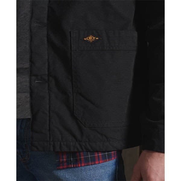 Superdry Överskjorta Utility Mix Svart L Man