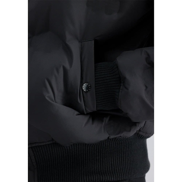 Alpha Industries Ma-1 Emb Logo Puffer Bomberjakke Sort 3XL Mand