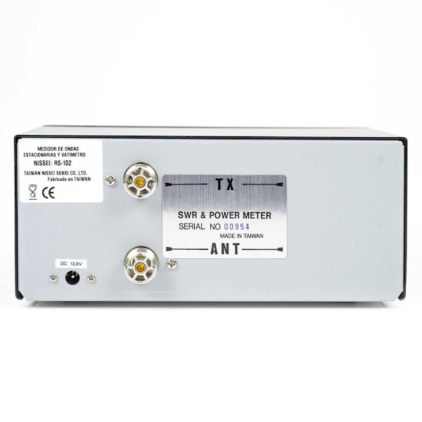Nissei Reflektometer Rs-102 Swr 1.8-200mhz 0-200w Søvfarvet