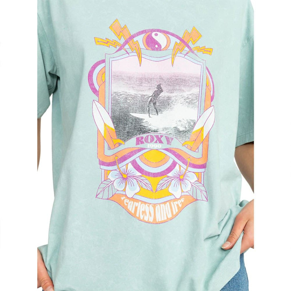 Roxy Kortærmet T-shirt Need Lv A Blå S Kvinde