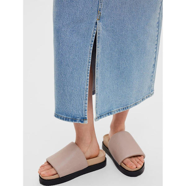 Selected Denim Kjol Krista-gerda Blå 36 Kvinna