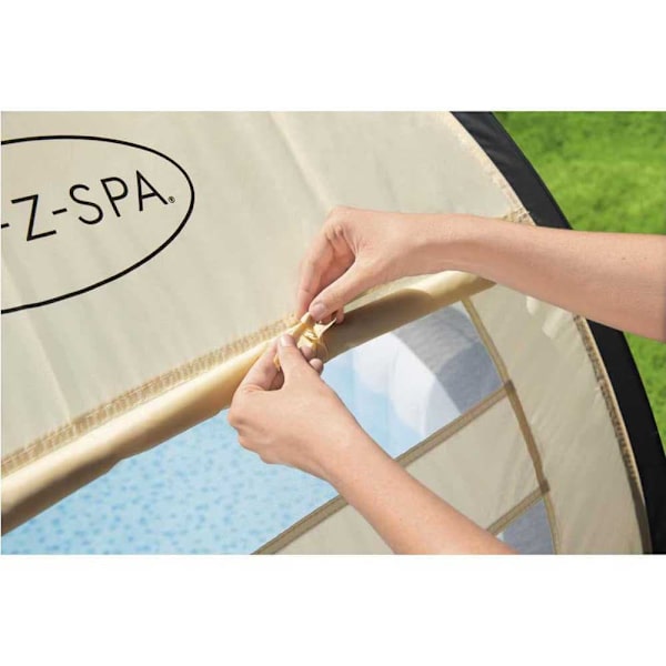 Lay-z Spa Löstagbar Baldakin Grå 183x94x109 cm