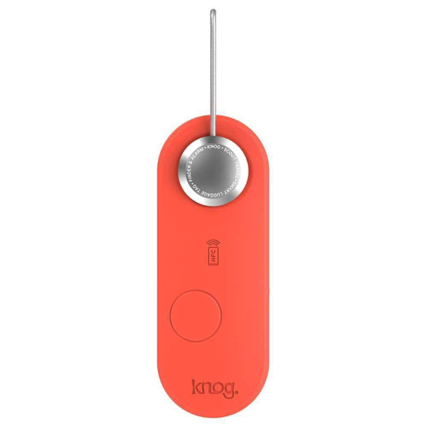 Knog Bagage Lapp. Finder & Alarm För Ios Scout Travel Orange  Pojke