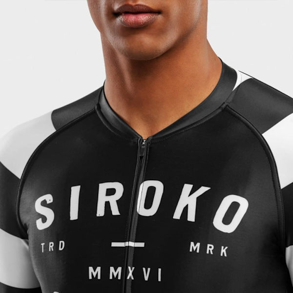 Siroko Långärmad Tröja M2 Summit Svart M Man