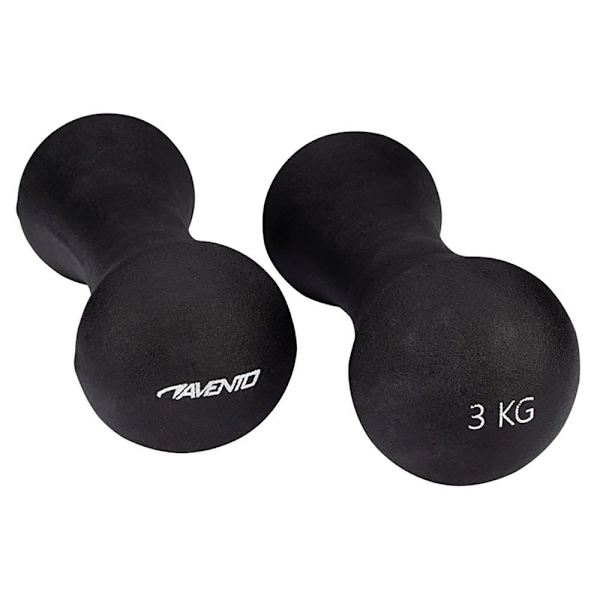 Avento 3kg Weight 2 Units Musta 3 kg
