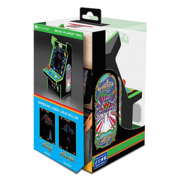 My Arcade Spel Micro Player Galaga 2 6.5´´ Retro Trösta