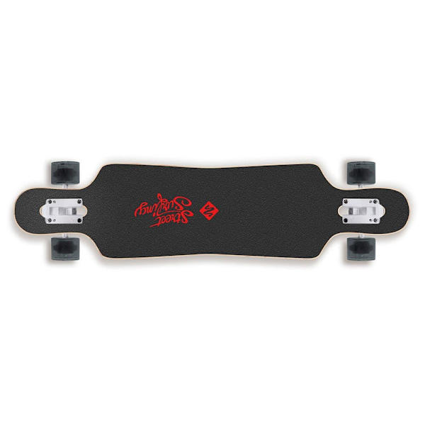 Street Surfing Longboard Freeride Dropthrough 39´ Curve 4131 39´´ Hopeinen