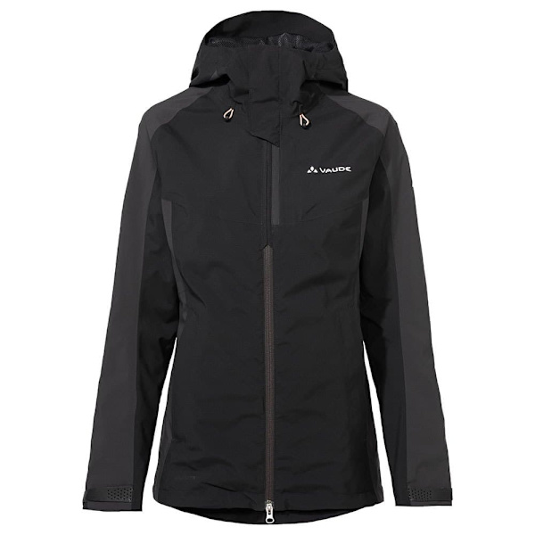 Vaude Elope Jakke Sort 40 Kvinde