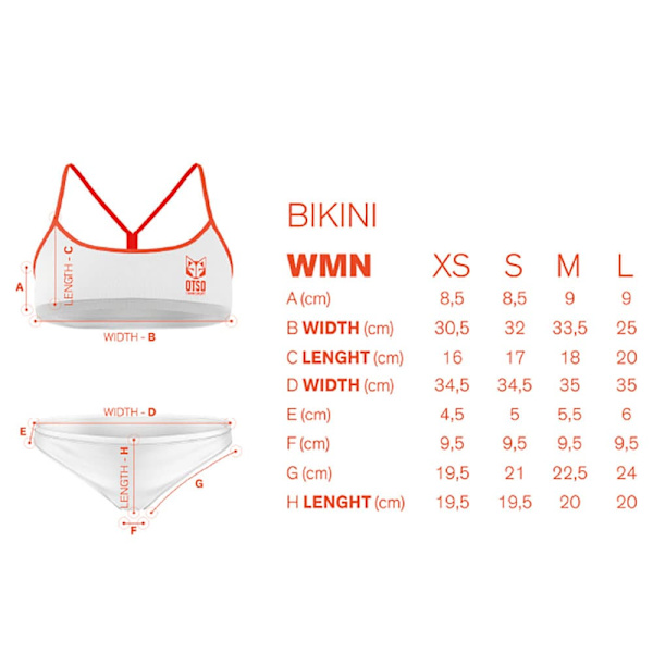Otso Emoji Big Wave Bikini  M Kvinna