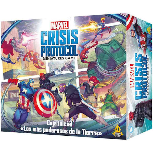 Atomic Mass Games Lautapeli Mcp: Marvel Crisis Protocol Caja Inicial Monivärinen