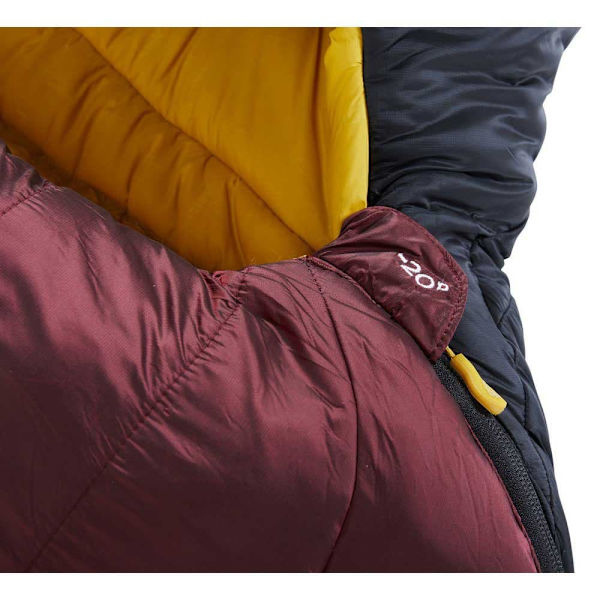 Nordisk Sovepose Oscar -20ºc Rød Regular / Left Zipper