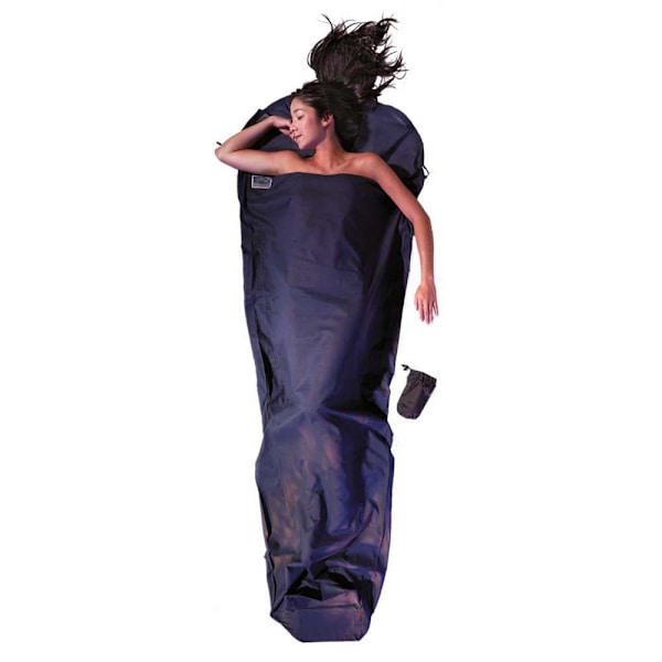 Cocoon Egypten Bomuld Liner Mummy Blå 241 x 90-56 cm