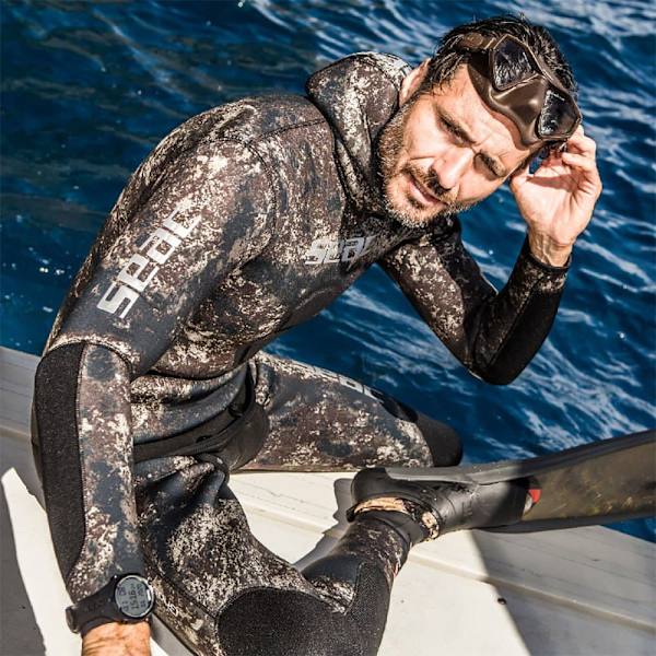 Seacsub Spearfishing Bukser Ghost 7 Mm Sort,Grå S