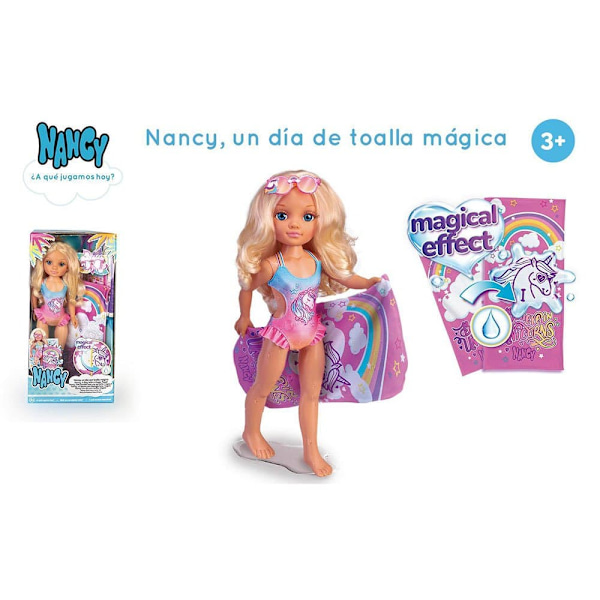 Nancy En Dag Av Magisk Handduksdocka Flerfärgad