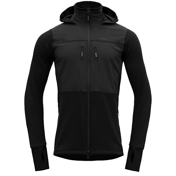 Devold Of Norway Herøy Hybrid Merino Jakke Sort L Mand