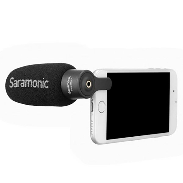 Saramonic Smartphone Og Videokamera Mikrofon Smartmic+ Sort