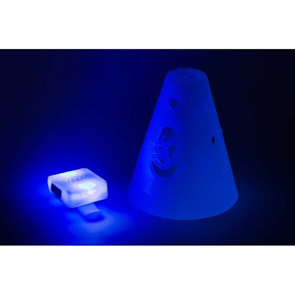 Powerslide Glow In The Dark Cones With Led 10 Units Vit