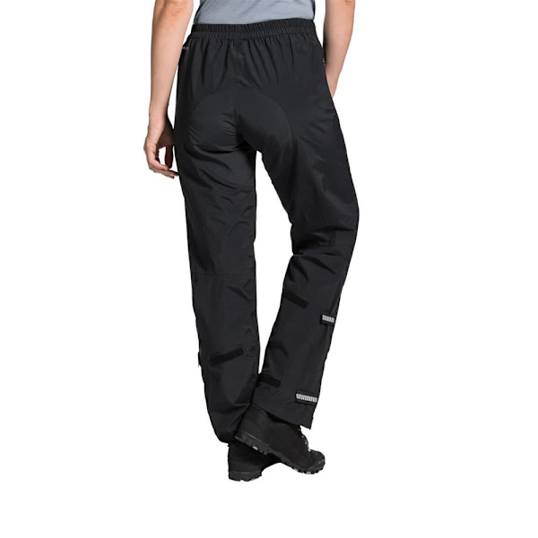 Vaude Bike Bukser Yaras Rain Iii Sort 46 / Regular Kvinde